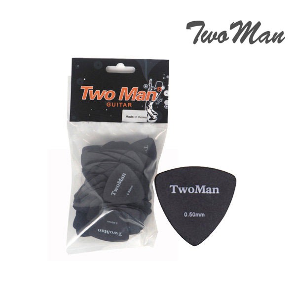 봉지(100) 투맨 피크 기타피크 Twoman 1 0.5mm Pick