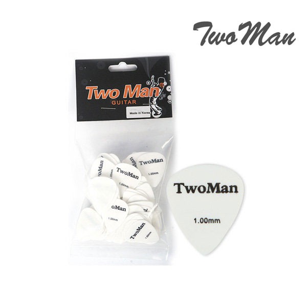 봉지(100) 투맨 피크 기타피크 Twoman 7 1.0mm Pick