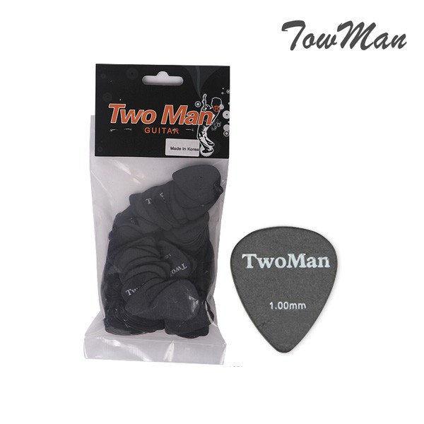 봉지(100) 투맨 피크 기타피크 Twoman 5 1.0mm Pick