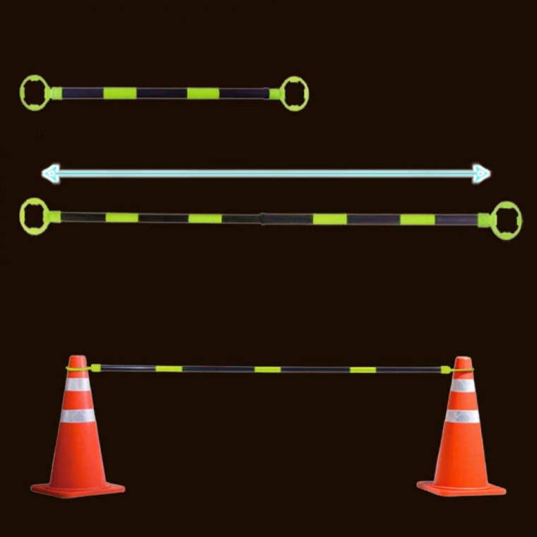 접이식 콘걸이대 형광 꼬깔콘 콘연결 야광 콘걸이봉