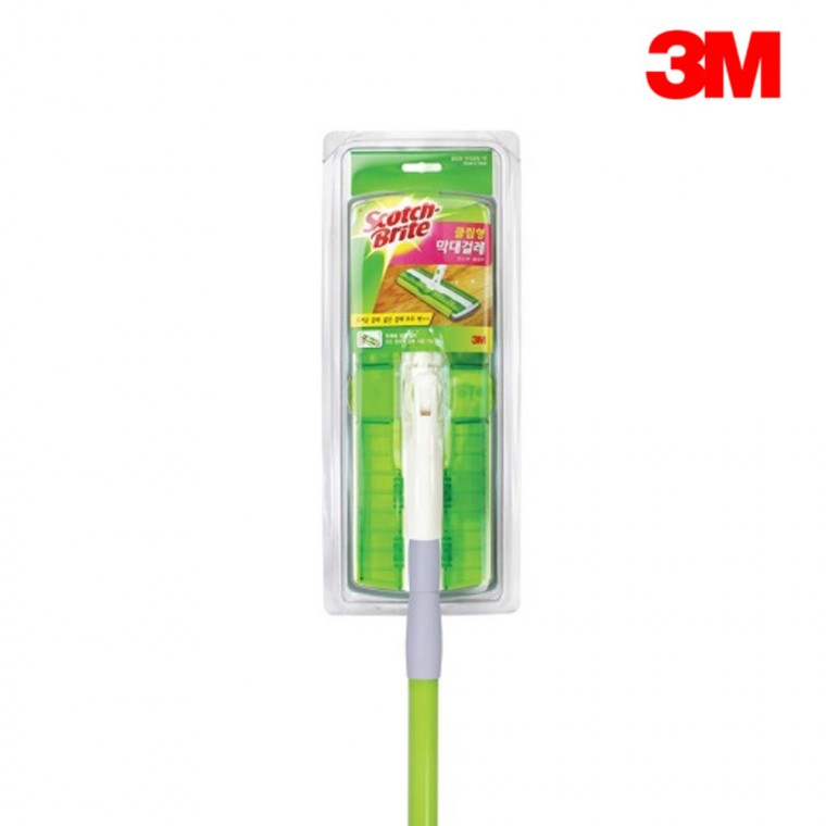 3M 클립형 막대걸레 청소 밀대 1개 35cm x 13cm