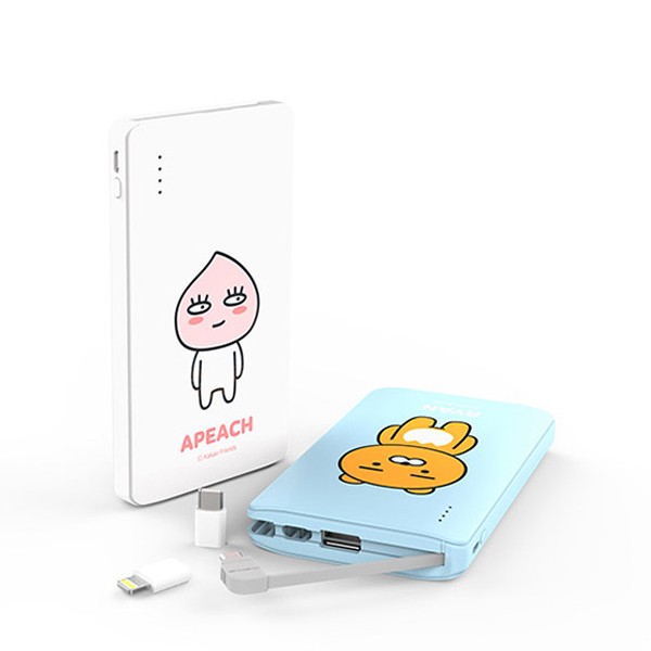 카카오프렌즈 보조배터리 엣지 10000mAh