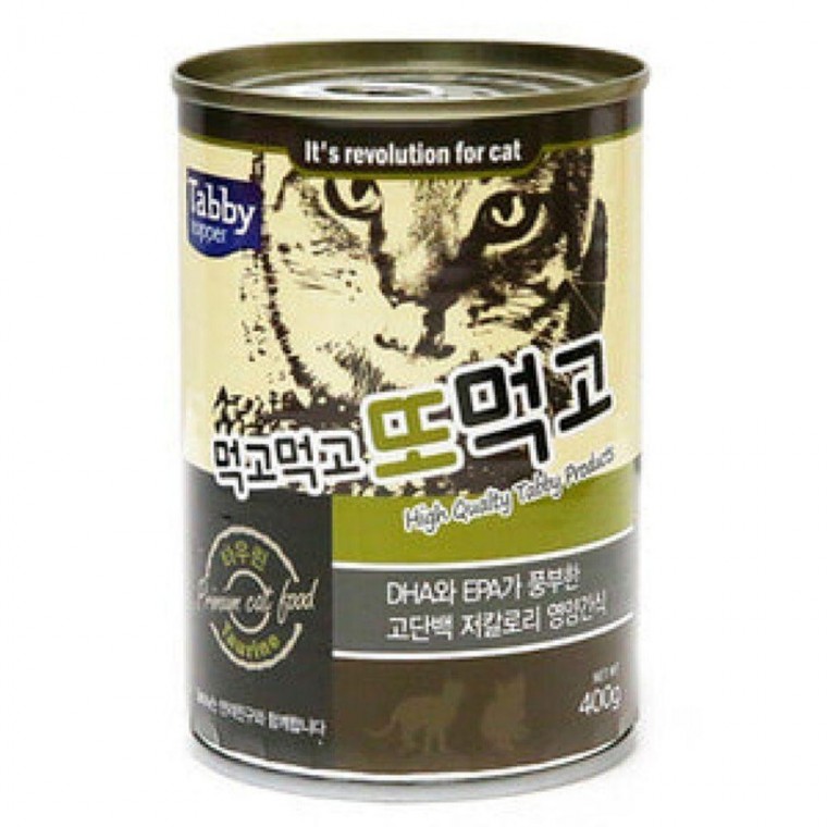 습식캔 고양이 타우린 400g 12개 저칼로리 영양 간식