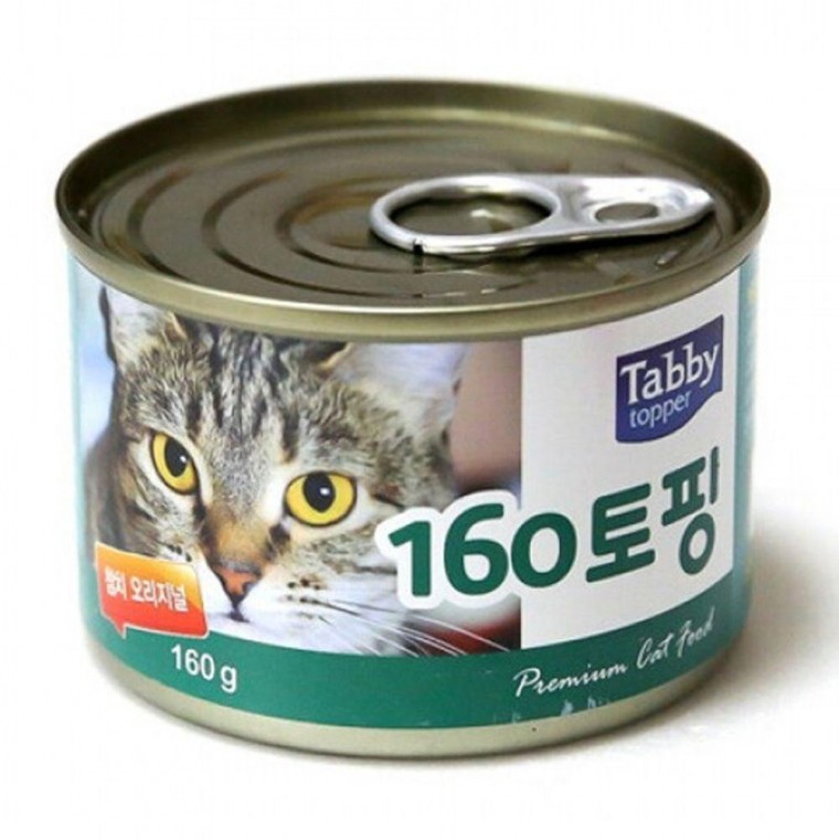 습식 고양이 사료 참치 160g 24개 수분공급 영양 캔