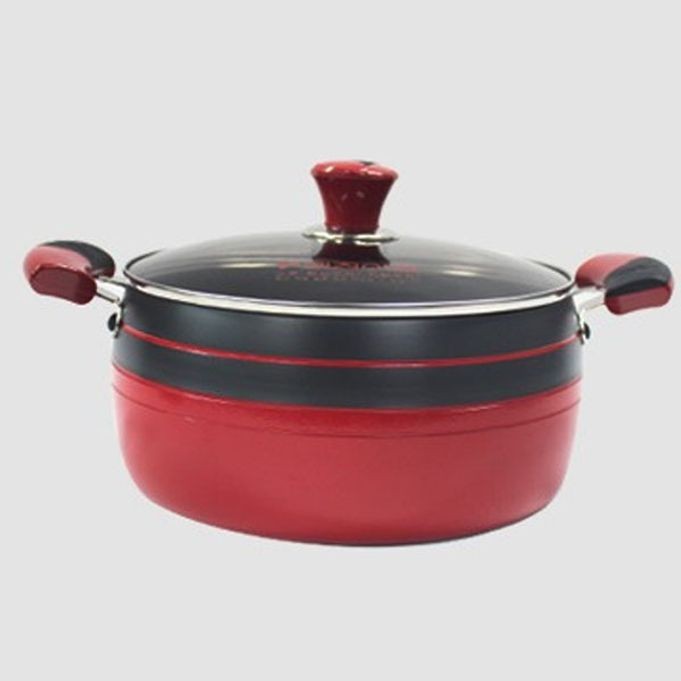 키친아트 인덕션 냄비 라면 찌게 냄비 양수 IH 24cm