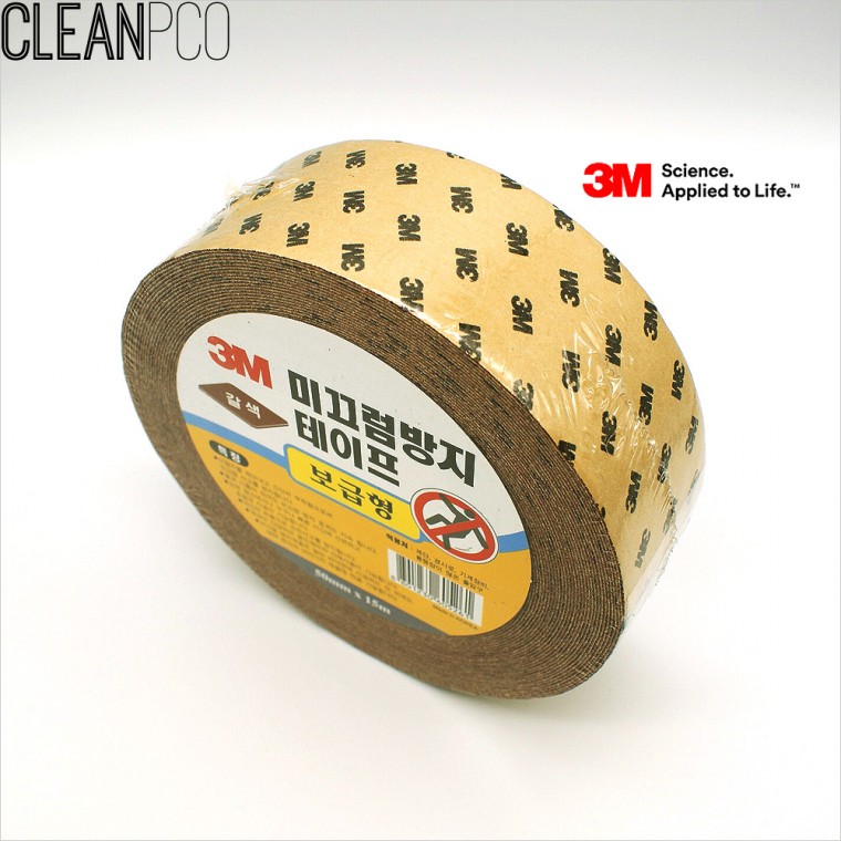 c10 3M 미끄럼방지테이프 보급형-갈색50mm*15m