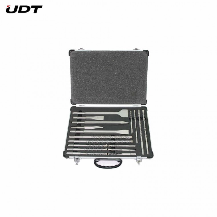 UDT 해머드릴비트세트 4날 SDS PLUS FD-SET17C