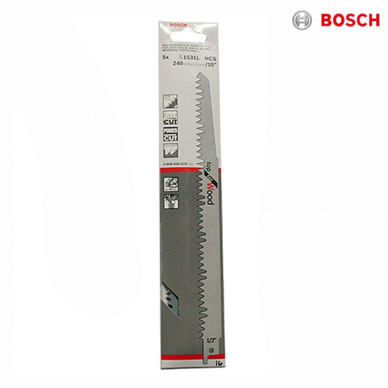 BOSCH 목재용컷소날 S1531L 5PCS