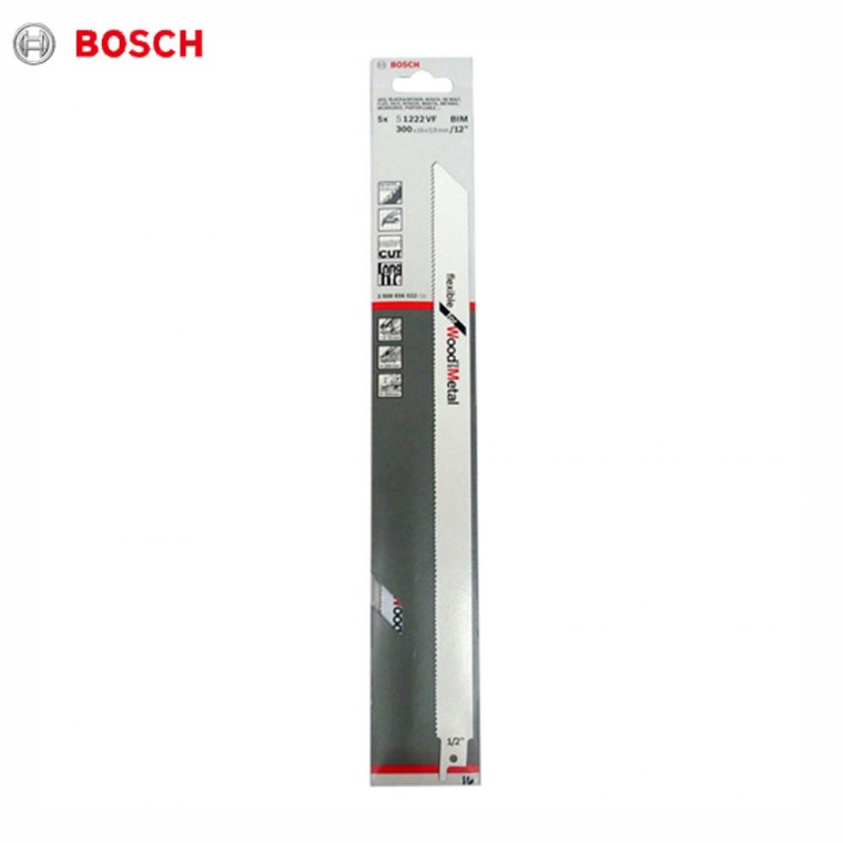 BOSCH 목재철재겸용컷소날 S1222VF 5PCS