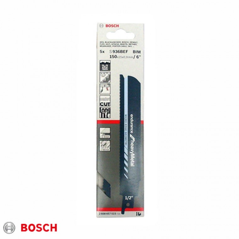 BOSCH 철재용컷소날 S936BEF 5PCS