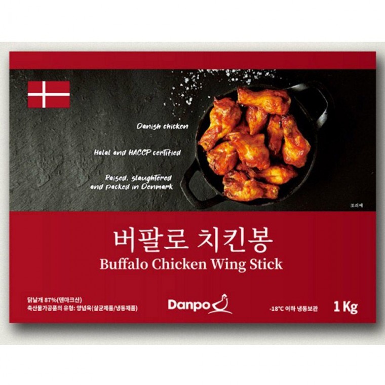 냉동 덴마크 버팔로스틱 치킨봉 1kg