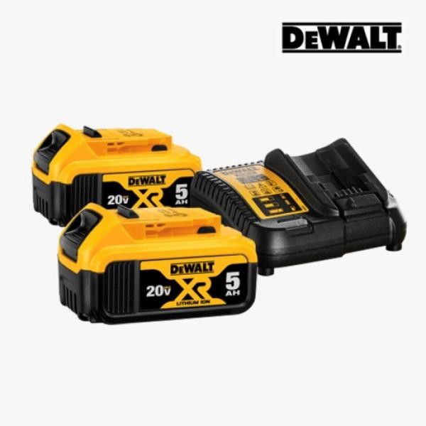 디월트 배터리 스타터 키트 DCB184P2-KR 20V MAX 5.0Ah