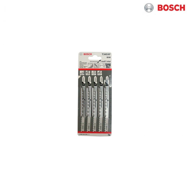 BOSCH 목재 철재 겸용 직소날T345XF 5PCS