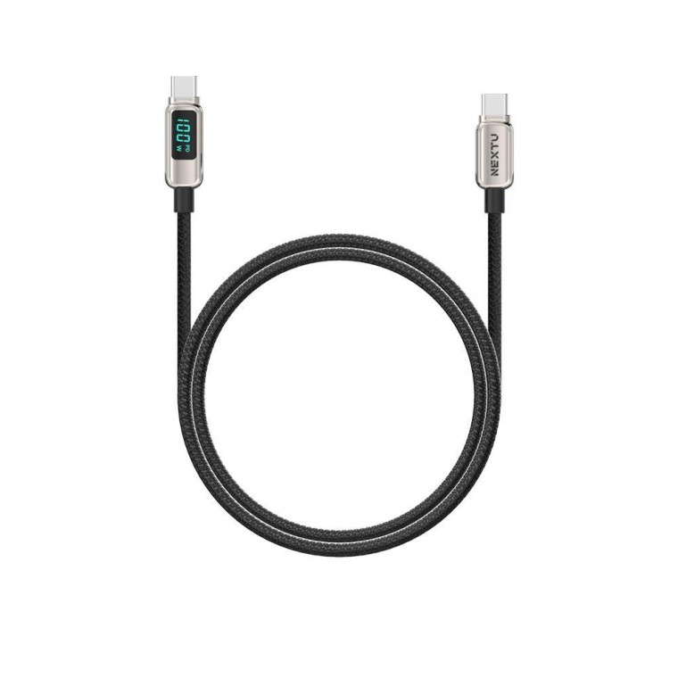 USB C to C 전력확인 100W 초고속충전 데이터 케이블