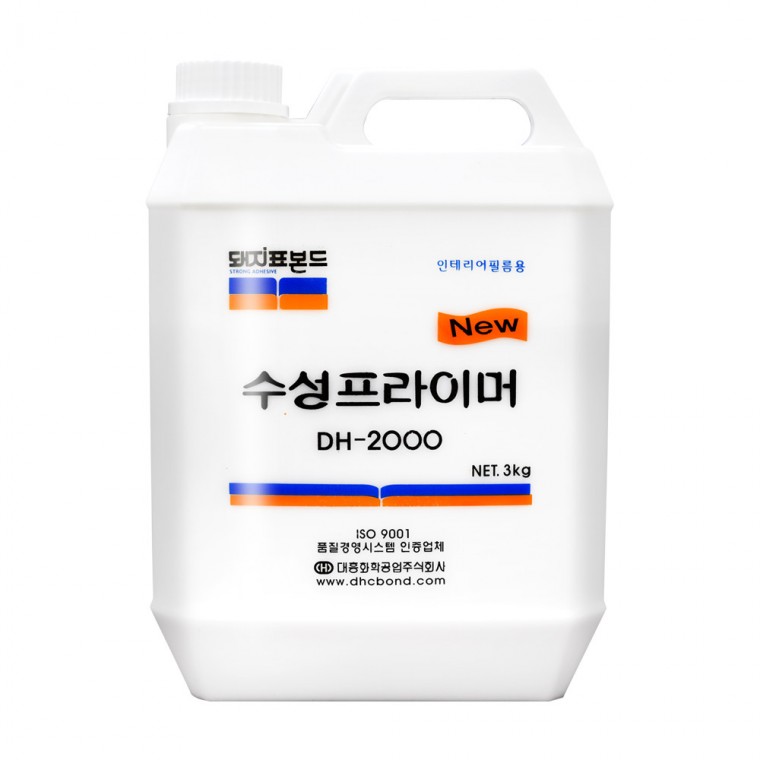 대흥화학공업 수성 프라이머 DH-2000 인테리어 필름용 3kg