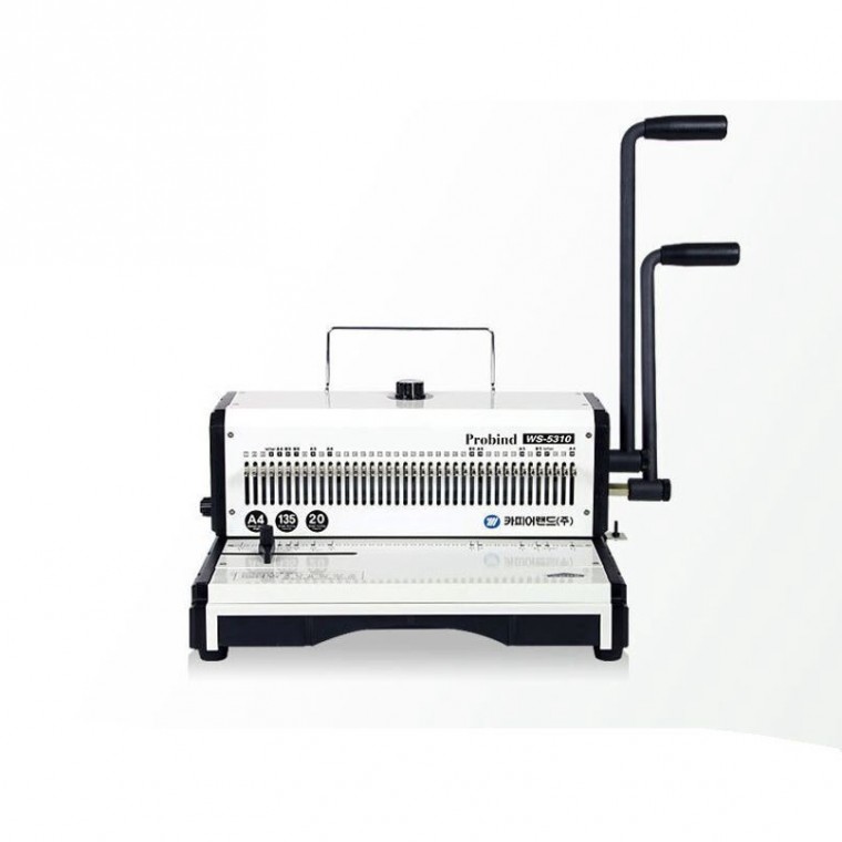 와이어링 제본기 스프링 제본기 타공기 3대1 WS5310