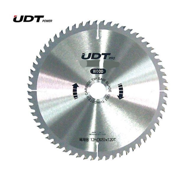 목공용 UDT 12inx120T 원형톱날 R305 팁쏘