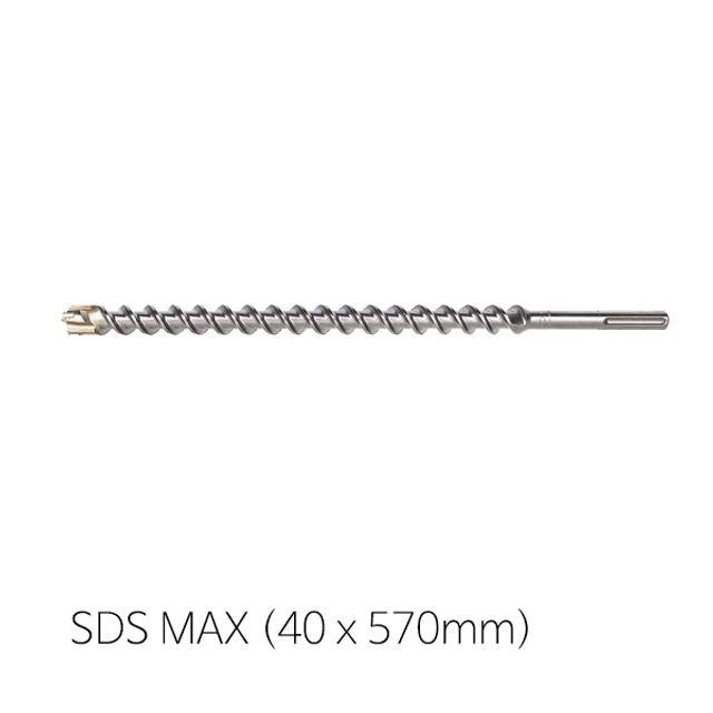 SMAx(40mmx570mm)비트 4날 텅스텐카바이드팁