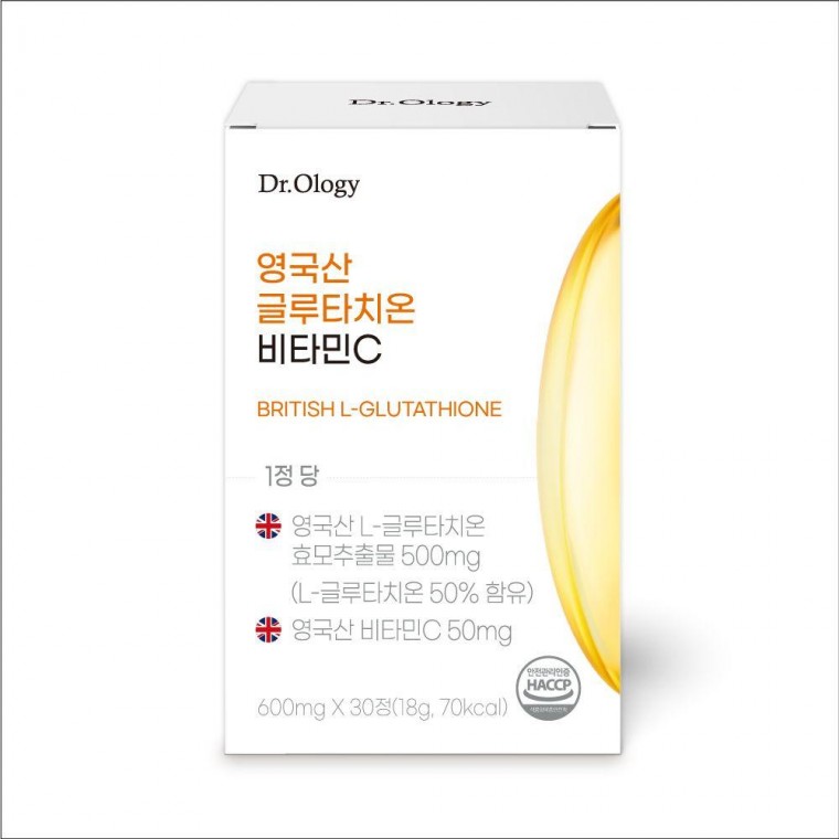 닥터올로지 영국산글루타치온 비타민C 600mg30정2박스