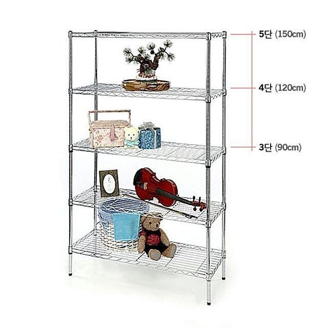 하턱 75x35x150 5단 메탈선반