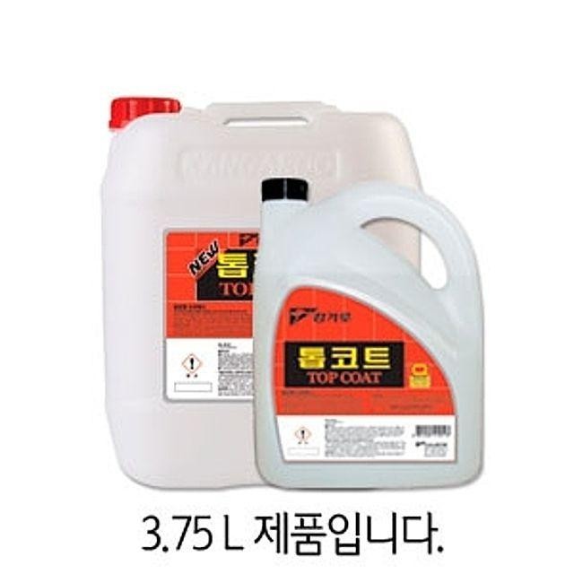 타일 수지왁스 Top 바닥광택제 3.75L 캉가루