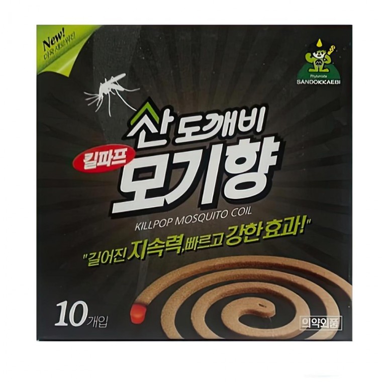 차단 모기 퇴치 제거 기피제 모기향 100P 퇴치기