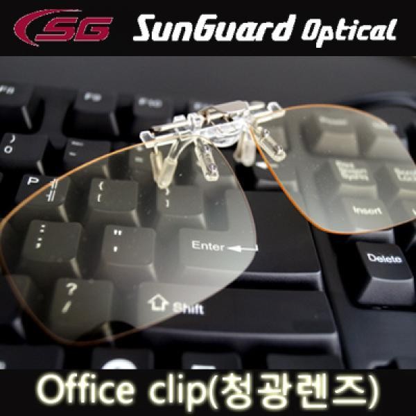 Office clip 시력보호클립 청광차단렌즈 P클립