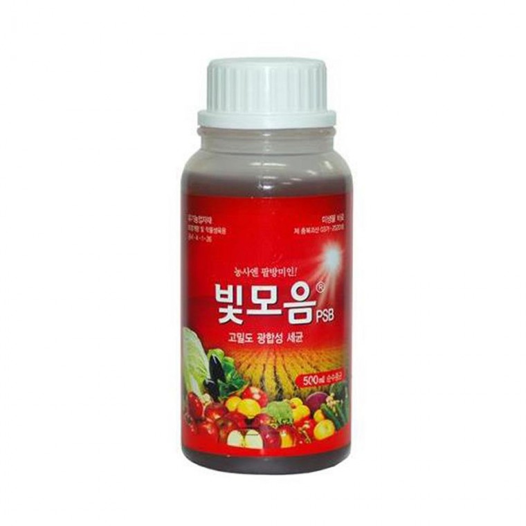 빛모음PSB 500ml 고농축 광합성 미생물 고농축 광합