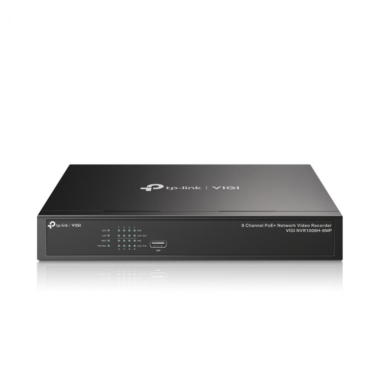 티피링크 VIGI NVR1008H-8MP 8채널 PoE+ 네트워크 비디오 레코더