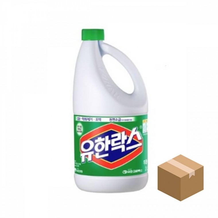 향락스 유한락스 후레쉬 2L x 6개 BOX 청소 세정제 소독 화장실