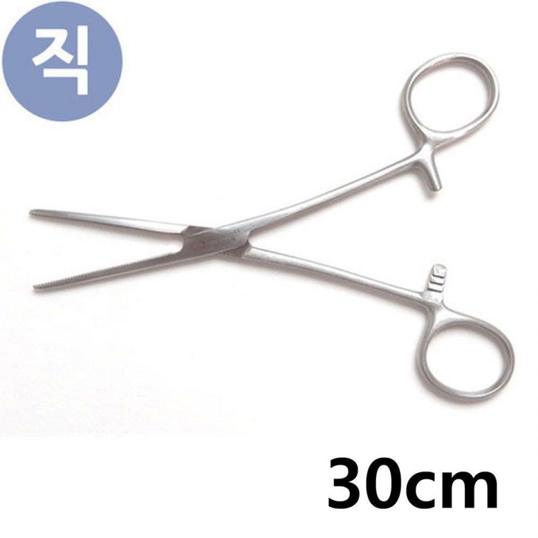 병원용 30cm Straight 겸자 직선형 포셉