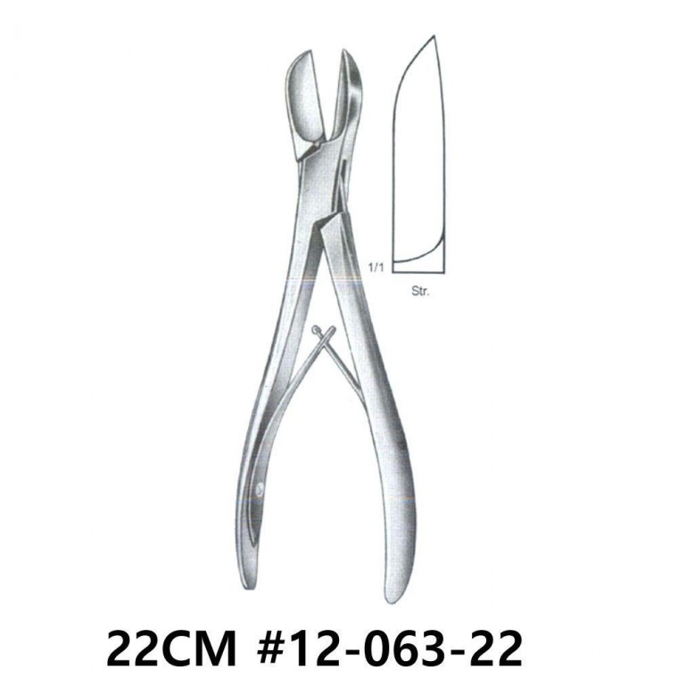 STR 12-063-22 포셉 22CM NS LISTON BONE CUTTING