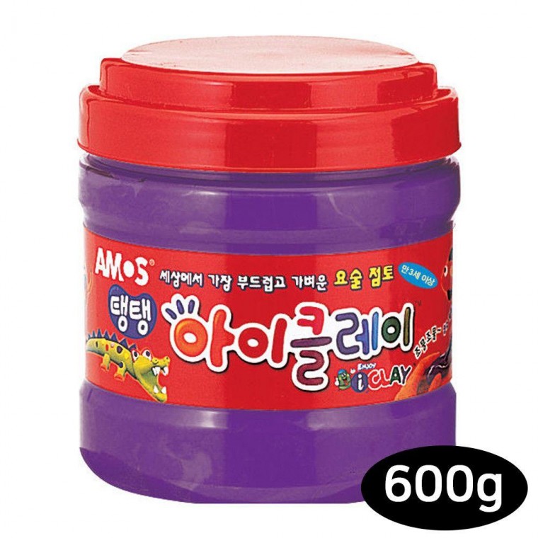 생활굿 보라 600g 버킷 대용량 탱탱