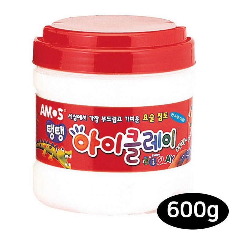 대용량 탱탱 600g 흰색 버킷 생활모듬