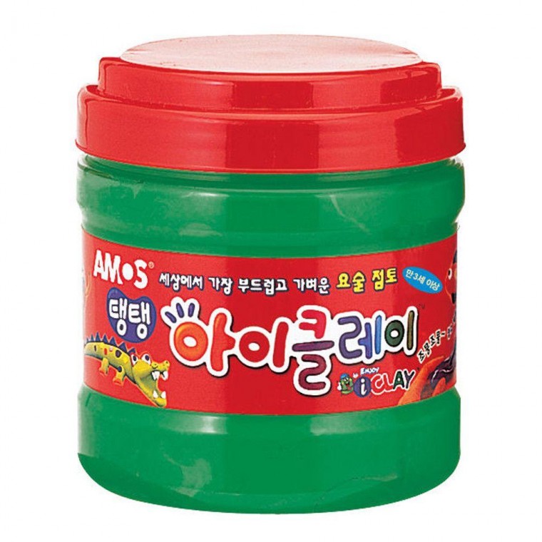 대용량 생활꽝꽝 탱탱 400g 초록 버킷