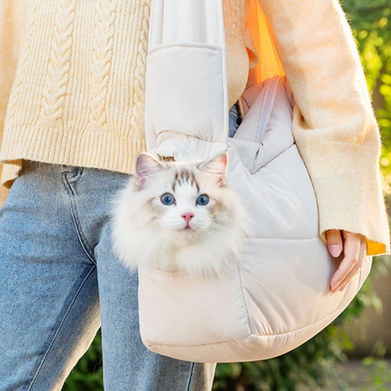 퀼팅 가방 외출가방 M12451 강아지 이동 고양이