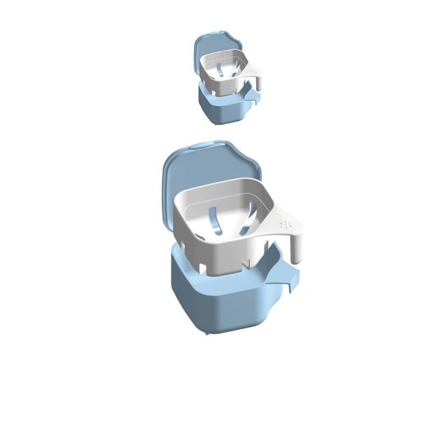 1+1 어르신 틀니 세정 및 보관함