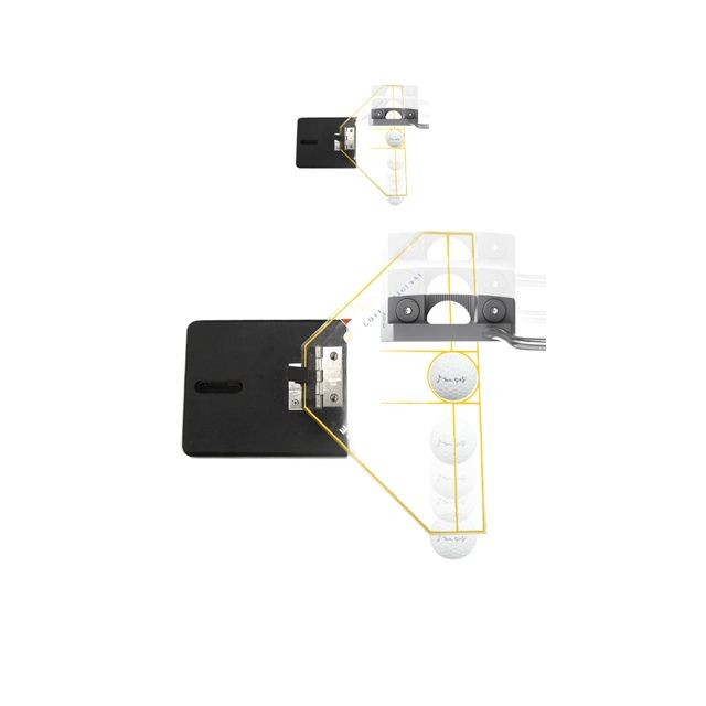 골프 자세 교정 퍼팅가이드 X 2개입