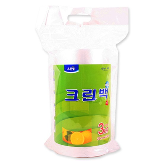 크린랩 대용량롤타입 크린백3kg(25cmX35cm)