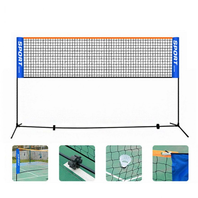 간편설치 휴대용 5.1m 다용도 네트 배드민턴경기