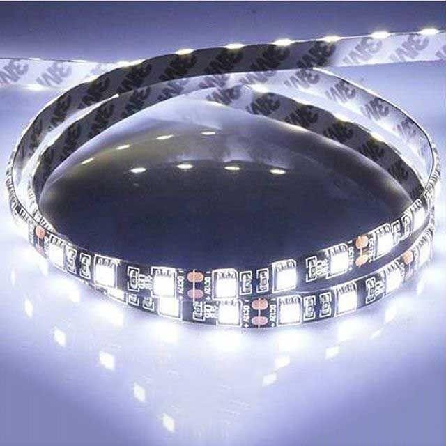 12V LED 바 화이트 형 5M 1롤 차량 DIY용 튜닝 자동차써치 라이트 실내 무드