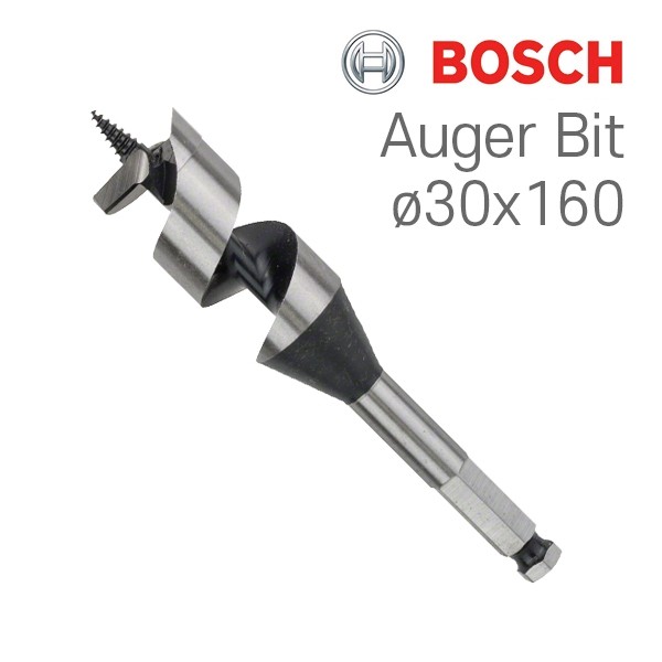 보쉬 Auger Bit 30x160 목재용 어거비트(1개입) 공구