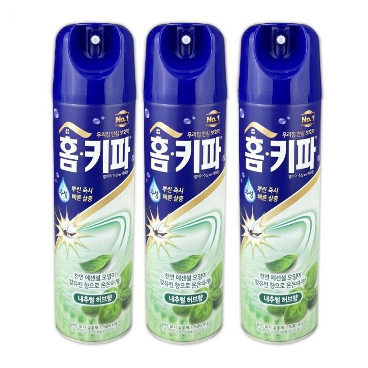 3P 에어졸 홈키파 엘비이 수성알파 500ml