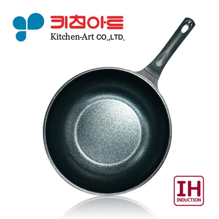 꼬뜨실버 인덕션 궁중팬 30cm 볶음팬 웍팬 웍 wok