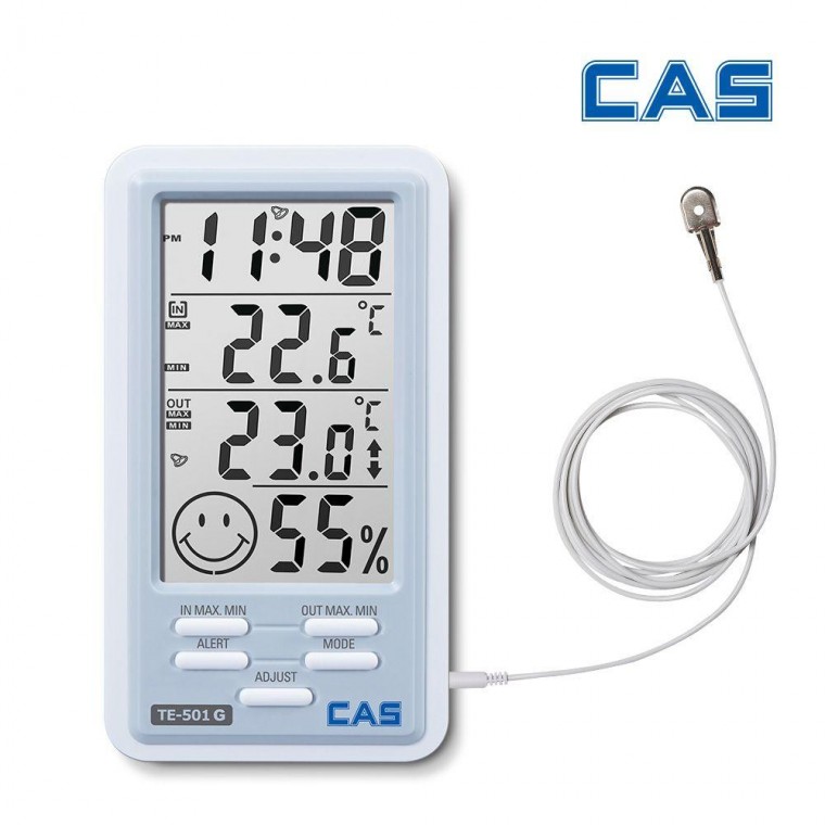 카스 온습도계 TE-501G 외부내부온도측정 내외부온도측정 온도계