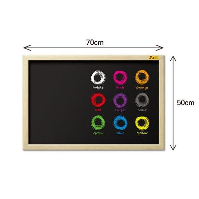 두문 마카블랙보드 70x50cm 문구 수업 미팅 사무 오피스 회의 보드 필기 학교 소모품