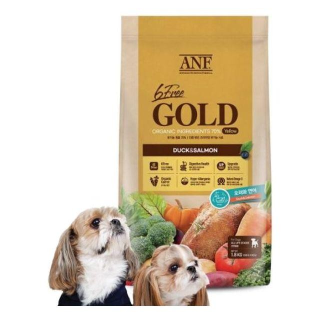 6FREE GOLD 식스프리 골드 독 오리 연어 1.8kg 오리연어