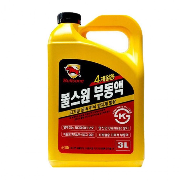 불스원 부동액 3L용 사계절 부식 방지 차량 냉각수 자동차 부동액3L 사계절용 용품