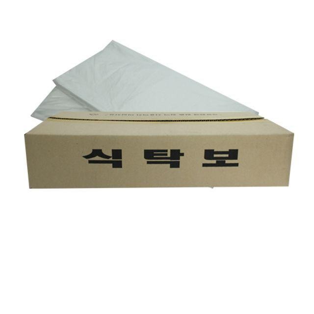 깔끔한 일회용 비닐 식탁보 평판형 70매x5개 BOX 장례식장 보 횟집 평판 식탁 바베큐