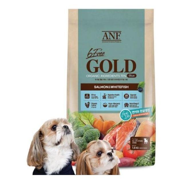 6FREE GOLD 식스프리 골드 독 연어흰살생선 1.8kg